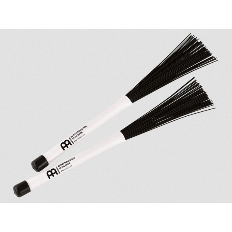 Meinl Percussion Retractable Nylon Cajon Drum Brushes — Made in USA — for Acoustic Music (CB2) - Image 4