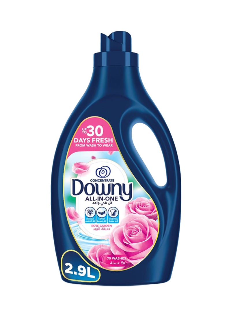 Downy Rose Garden Fabric Softener All-In-One Concentrate 2.9L - Image 1