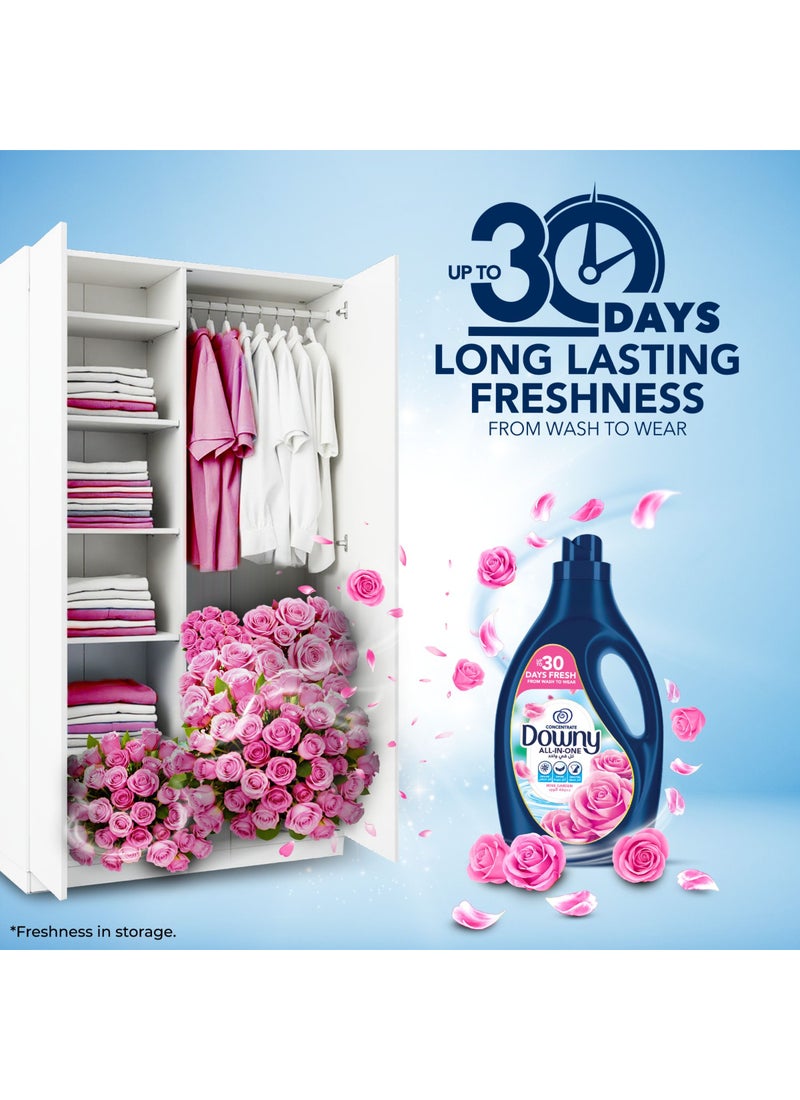 Downy Rose Garden Fabric Softener All-In-One Concentrate 2.9L - Image 2