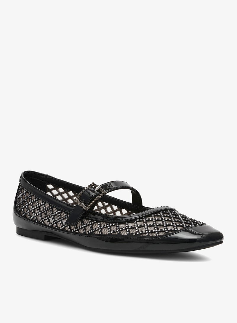 STEVE MADDEN WELL-DONE Embellished Mary Jane Shoes - Image 3