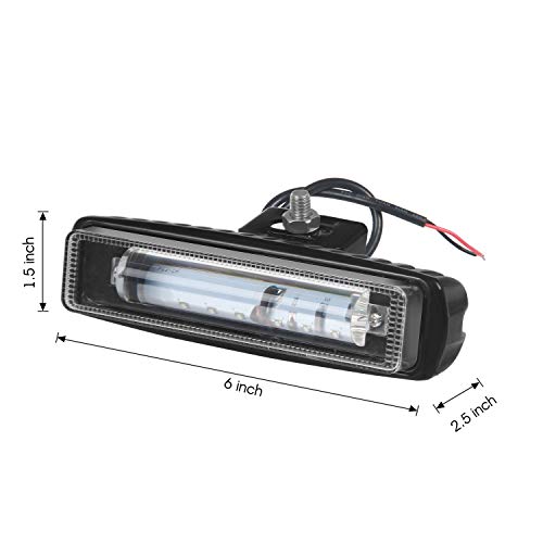 LY8 LED Forklift Safety Light Warehouse Danger Area Lamp Red Zone Warning Lights 10-80V(1Pcs) - Image 4