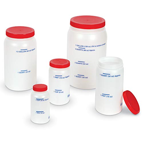 Learning Resources Measuring Jars - 5 Pieces, Grades K+| Ages 5+ Measurement Tools, Math and Science Classroom Supplies, Liquid Measurement and Equivalencies - Image 4
