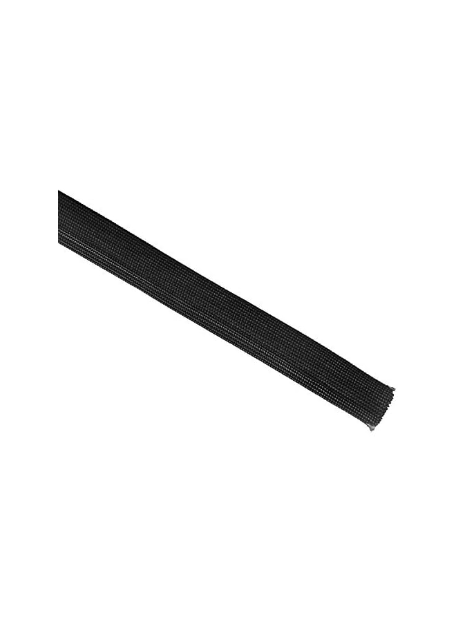 S-TOP Heat Hose Fiberglass Wrap Shield Sleeve Wire Fuel Line Heat Shield Roll High Temp Black Colour Adjustable 10FT-13MM(1/2") for Car Wire Loom Protection - Image 2