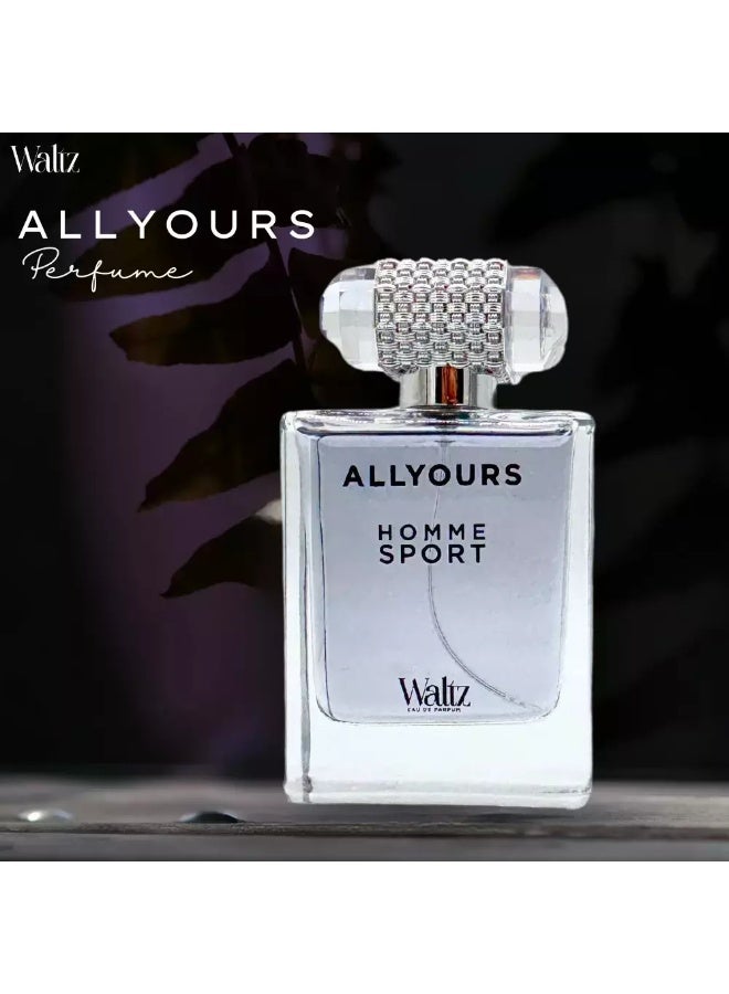 Waltz عطر والتز أول يورس هوم سبورت للرجال - 100 مل - Image 3