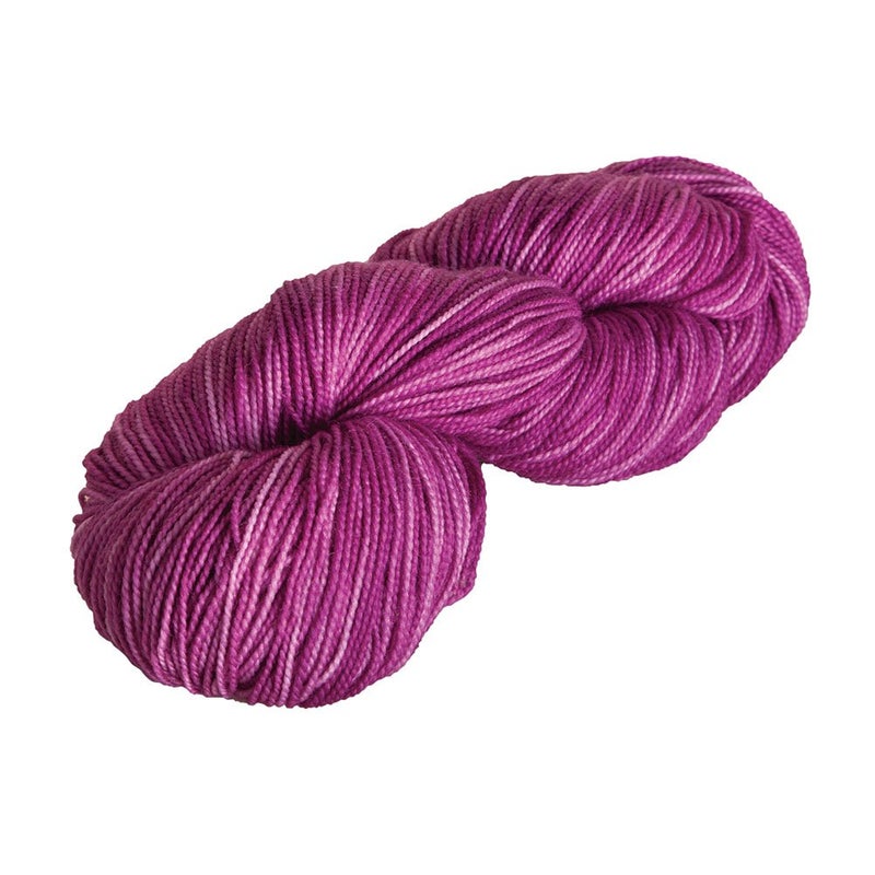 Knit Picks Hawthorne Kettle Dye Fingering Weight Purple Sock Yarn Turkish Delight