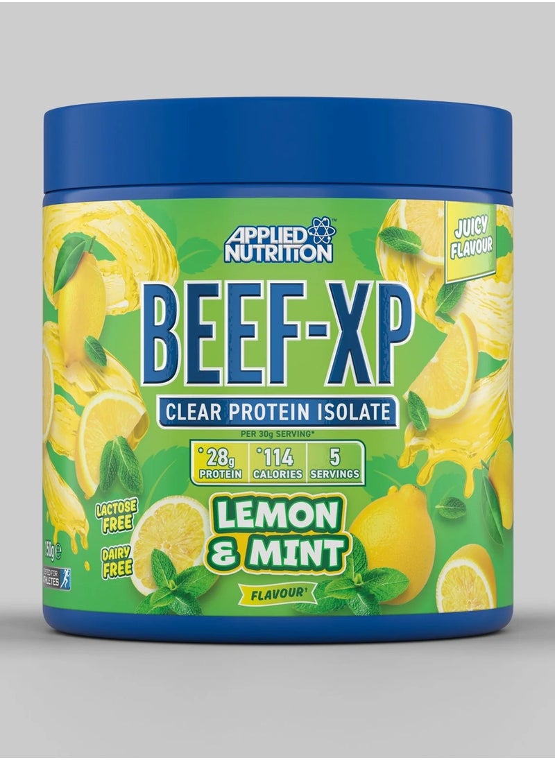 Applied Nutrition Applied Nutrition Beef-XP Clear Protein Isolate Lemon Mint Flavor 150 g 5 Servings  - Image 1
