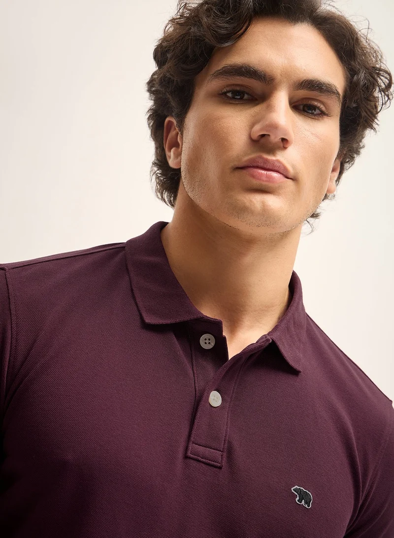 THE BEAR HOUSE Men’s Polo T-Shirt – Soft, Breathable Cotton, Classic Fit for All-Day Comfort, Stylish Casual Shirt for Summer, Everyday Wear & Outdoor Activities