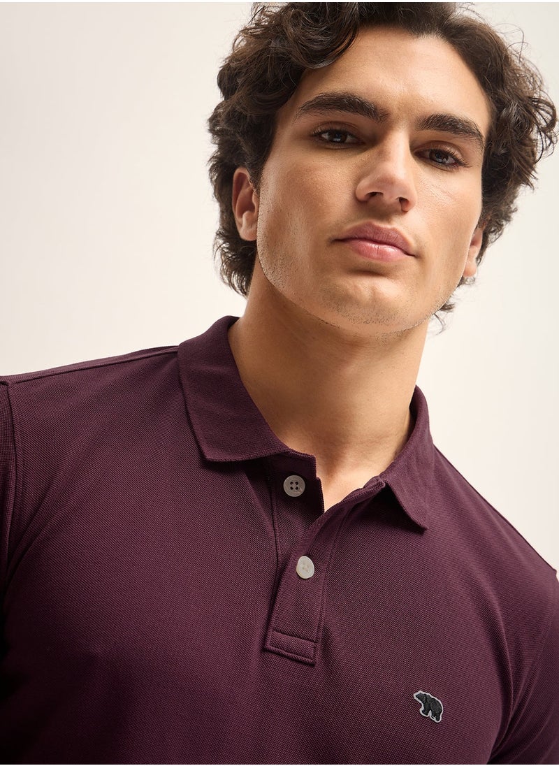 THE BEAR HOUSE Men’s Polo T-Shirt – Soft, Breathable Cotton, Classic Fit for All-Day Comfort, Stylish Casual Shirt for Summer, Everyday Wear & Outdoor Activities  - Image 3
