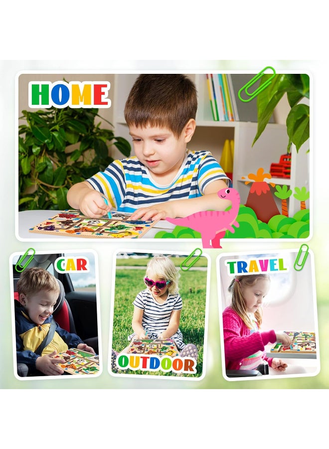 Montessori Wooden Maze Toys for Boys  Girls - Magnetic, Color  Number Maze, Fine Motor Skills, Color Sorting, Educational Gifts - Image 5