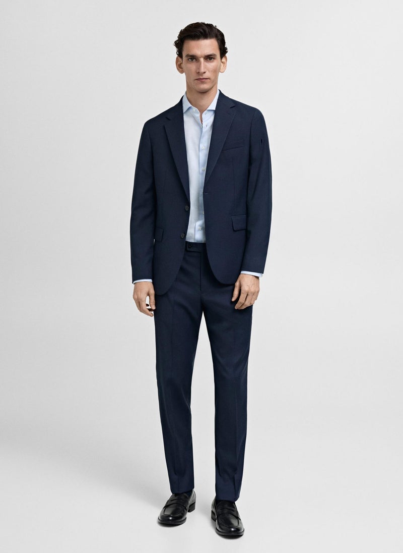 Mango Man Casual Slim Fit Suit Shirt  - Image 5