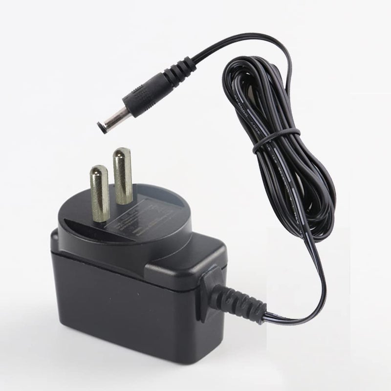 AC Power Adapter 2Prong Plug 18 m Cable Black  - Image 1