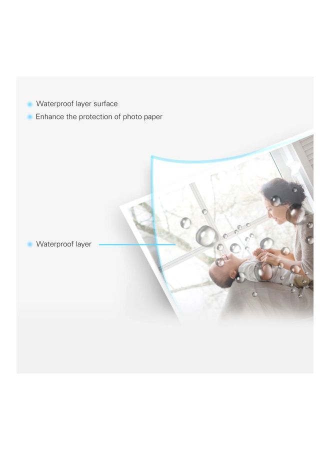 NIBEMINENT 20-Piece A4 Glossy Photo Paper Sheets 200gsm - Image 2