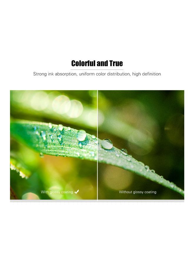 NIBEMINENT 20-Piece A4 Glossy Photo Paper Sheets 200gsm - Image 3