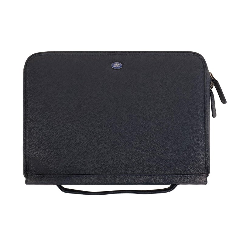 Perf Genuine Leather Portfolio Case | Multipurpose Document Holder, Certificate Folder, iPad & Stationery Organizer | Premium Finish for Office & Travel - Image 1