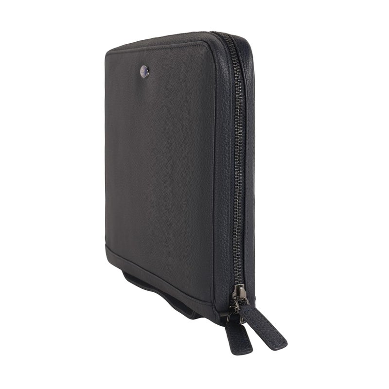 Perf Genuine Leather Portfolio Case | Multipurpose Document Holder, Certificate Folder, iPad & Stationery Organizer | Premium Finish for Office & Travel - Image 3