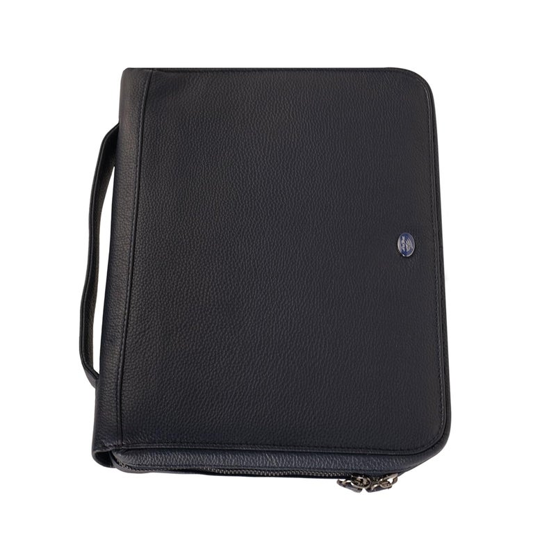 Perf Genuine Leather Portfolio Case | Multipurpose Document Holder, Certificate Folder, iPad & Stationery Organizer | Premium Finish for Office & Travel - Image 2
