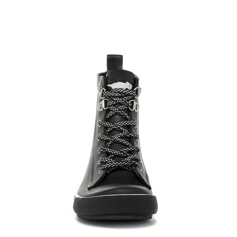 Rocket Dog Women's Rainy Rubber Rain Boot, Black, 9 M US - Image 2