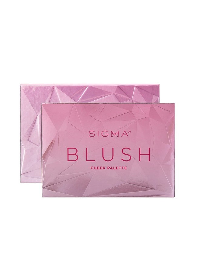 Sigma Beauty - Blush Palette Matte And Shimmer Blush Palette With 6 Hues Vegan, Buttery Soft Pressed Powder Blush Compact - Image 1
