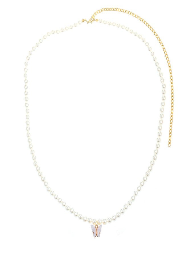 Sorellaz Womens Imitation Pearl Butterfly Waist Chain: Pack of 1 (SR/JEW-AC3) - Image 1