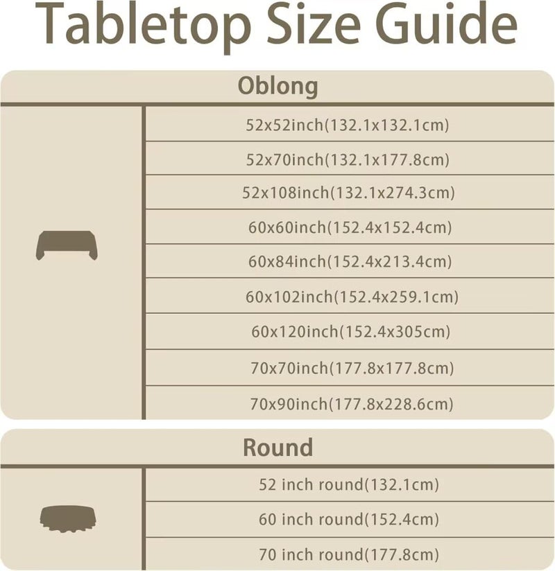 Karseteli Natural Linen Rectangle Tablecloth  2 Pack Slubby Textured Fall Lightweight Table Cloth 60 x 102 Inch  Water Resistant Stain Resistant Farmhouse Burlap Table Cover for Kitchen Dining Room - Image 4