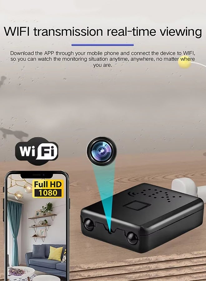 Generic Mini Wifi Camera Full HD 1080P Home Security Camcorder with 128G TF Card, Night Vision Micro Cam Motion Detection Video Voice Recorder  - Image 3