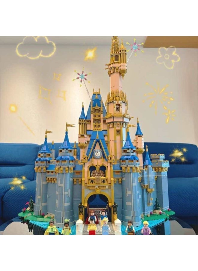 القلعة السحرية البنات تجميع نماذج المعمارية البالغين صعبة هدايا عيد ميلاد - Image 1