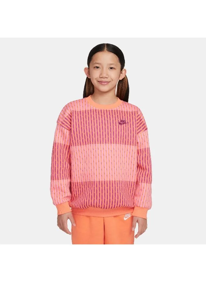 Nike Kids' Sportswear Club Fleece Sweatshirt (Older Kids)