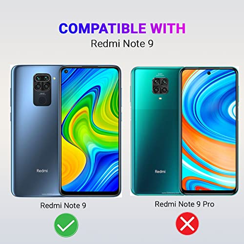 LIRAMARK Silicone Soft Back Cover Case for Xiaomi Redmi Note 9 (Silicone Green) - Image 2