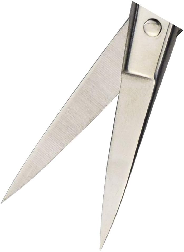 Classic modern blend design Professional Grooming Scissors for Personal Care Facial Hair Removal and Ear Nose Eyebrow Trimming Stainless Steel Fine Straight Tip Scissors Men Neat shape - Image 3