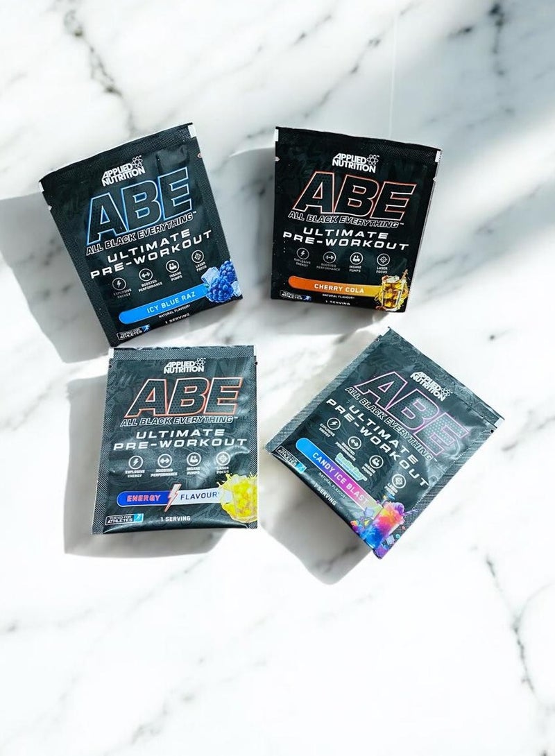 Applied Nutrition Applied Nutrition Ultimate Pre-Workout Powder Wth ABE, 1 Serving, 4 Flavors, 12.5g - Image 3
