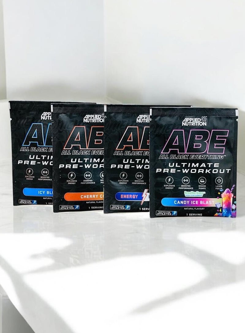 Applied Nutrition Applied Nutrition Ultimate Pre-Workout Powder Wth ABE, 1 Serving, 4 Flavors, 12.5g - Image 2