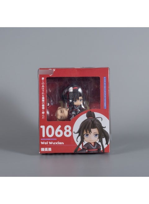 Movable Face Changing Clay Man JOJO's Wonderful Adventure Volleyball Junior Ghost Extermination Blade Q Edition Animation Game Hand-held-Color:Wei Wuxian 1068