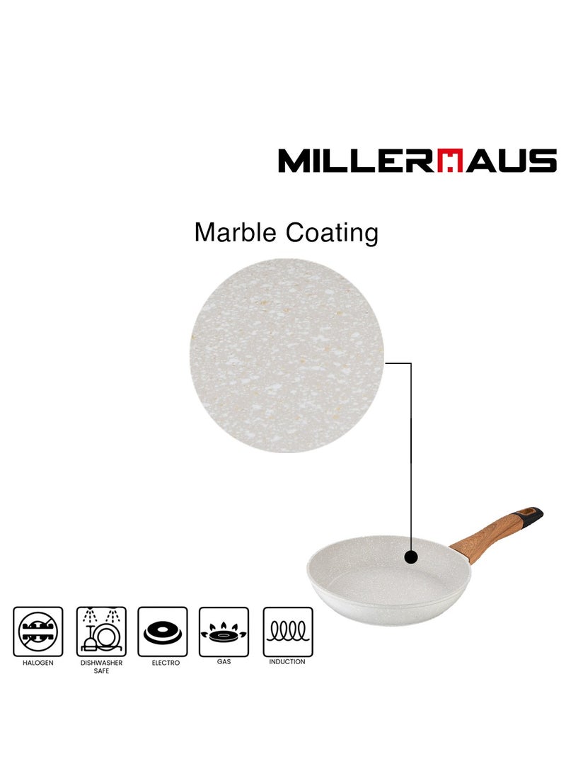 MILLERHAUS Millerhaus Natural Frypan 28cm Forged Aluminium  - Image 4