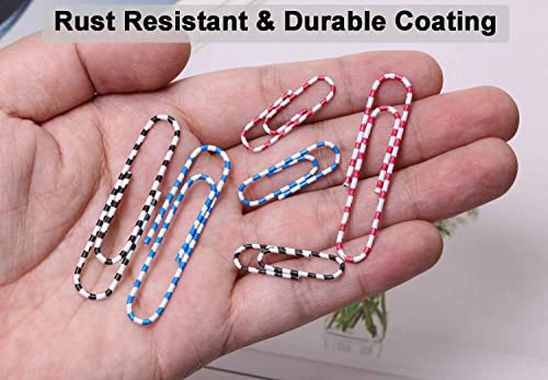 Vinaco Paper Clips Smooth Silver, Medium and Jumbo Paper Clip (1.3 inch & 2.0 inch), Durable and Rustproof, Coated Paper Clips Great for Office School and Personal Use - Image 5