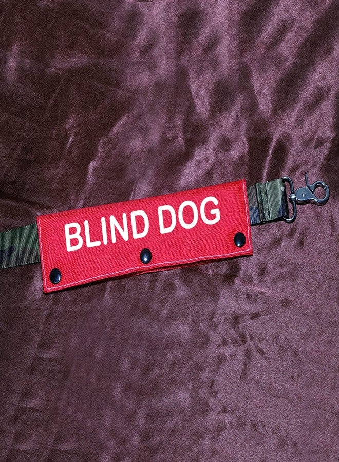 BLUPARK Blind Dog Sleeve - Visual Impairment Dog Leash Wrap Alert ID Patch Tag Pet Birthday Gift - Image 3