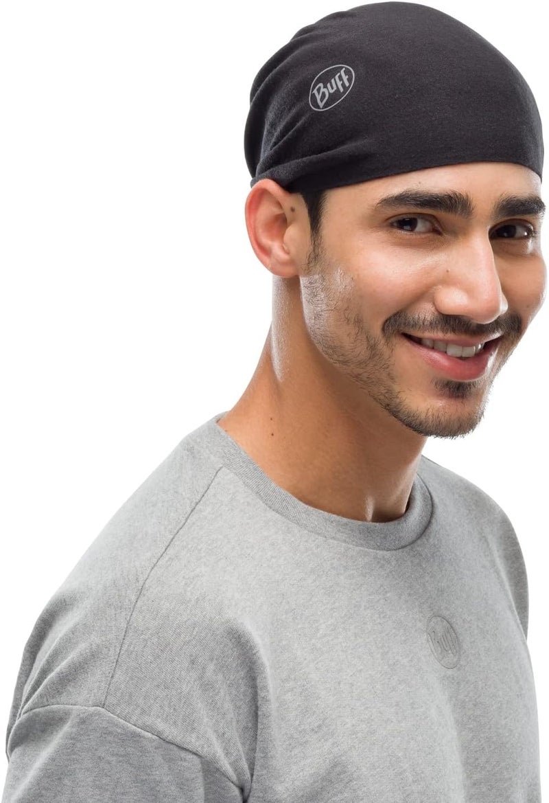 Buff Thermonet Neckwarmer - Solid Black - Image 4