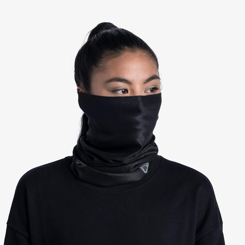 Buff Thermonet Neckwarmer - Solid Black - Image 5