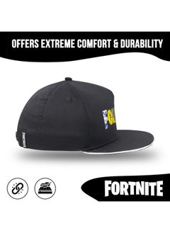 FORTNITE Baseball Cap For Boys, Quality Made Boys Hat And Fitted Cap, Flatbrim Baseball Fortnite Hat With Sleek Design  - Image 5