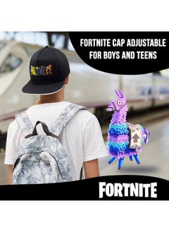 FORTNITE Baseball Cap For Boys, Quality Made Boys Hat And Fitted Cap, Flatbrim Baseball Fortnite Hat With Sleek Design  - Image 3