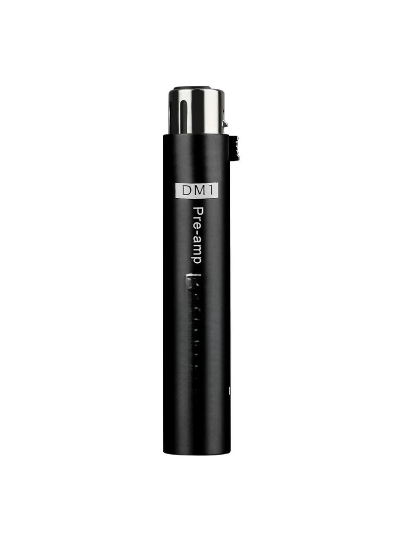 Microphone Preamplifier, 28db Portable Gain Amplifier, High Audio Quality Mic Booster Preamplifier, Active Dynamic Microphone Amplifier For Live Streaming Karaoke Broadcast Studio Vocal Recordings  - Image 1