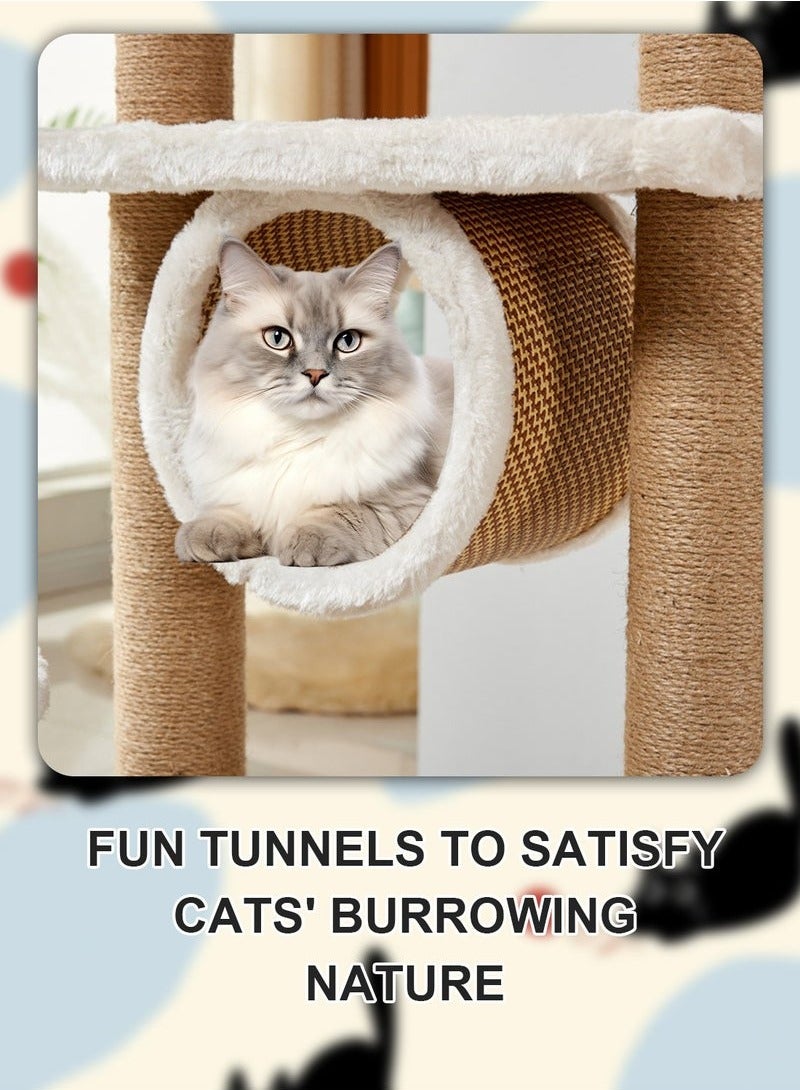 XiuWoo Cat Toys Cat Teaser Wholesale Rattan Mat Cat Supplies Cat Jumping Platform Cat Scratching Post Cat Supplies Jumping Platform Cat Scratching Board Vertical - Image 5