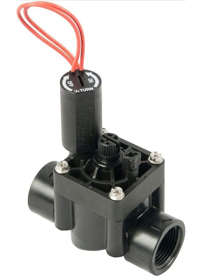 صمام هانتر بي جي في الكهربائي مع التحكم في التدفق (1 بوصة BSP)