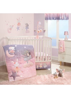 Bedtime Originals Bedtime Originals Tiny Dancer 3-Piece Ballet Baby Crib Bedding Set - Elephant  - Image 1