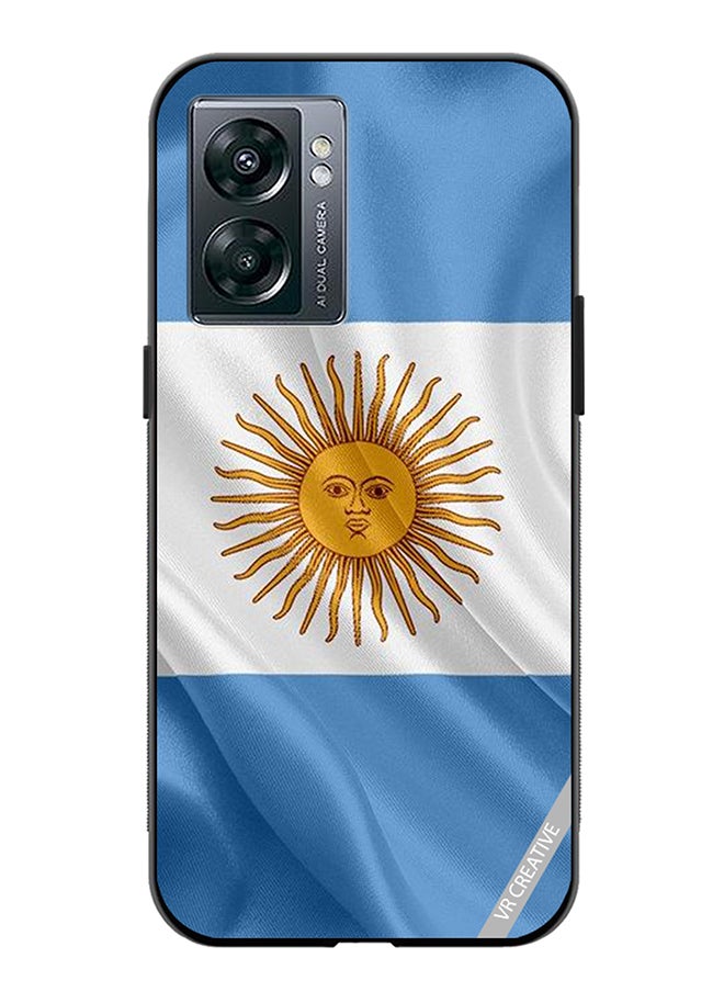 VR CREATIVE Protective Case Cover For Oppo A57 5G Argentina Design Multicolour  - Image 1