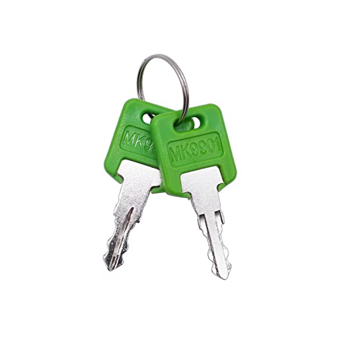 HABIIID 10 Pcs Keys RV MK9901 Compatible with FIC Code 9901 6601 RvMotorhomeMaster Green Key - Image 3