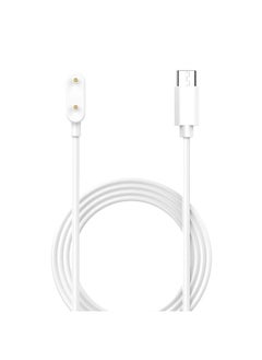 For Samsung Galaxy Fit 3 Smart Watch Charging Cable, Length: 1m, Port:USB-C / Type-C(White)