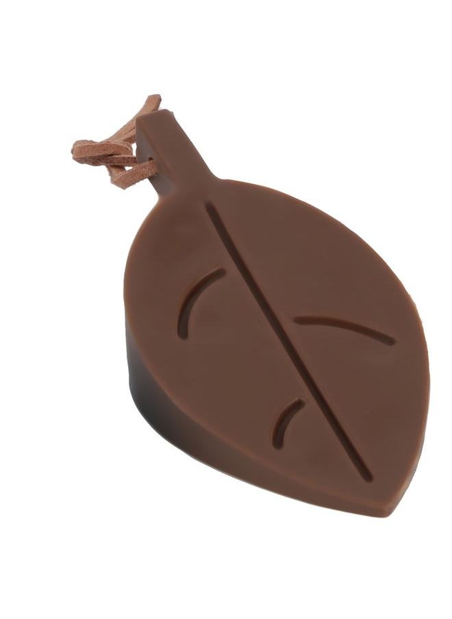 Thoraya 8PCS Leaf Style Safety Door Stopper For Children Prevent Clamp Hand Silicone Doorstop(Brown)  - Image 3