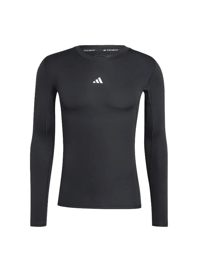 اديداس adidas techfit compression training long men t-shirt