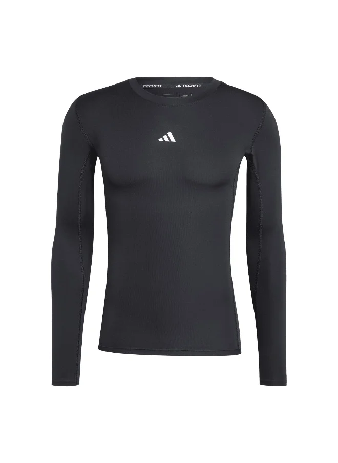 اديداس adidas techfit compression training long men t-shirt