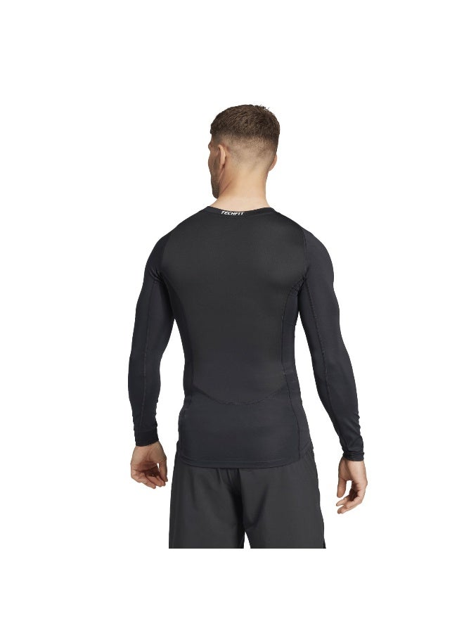 اديداس تيشيرت Techfit Compression Training Long Sleeve - Image 4